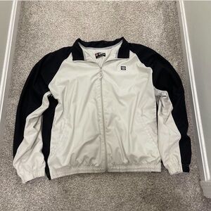 Wilson Black and White Windbreaker Jacket